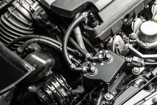 Radium Dual Fluid Lock Catch Can Kit, Chevrolet Corvette C7 LT1 (2014-2019)