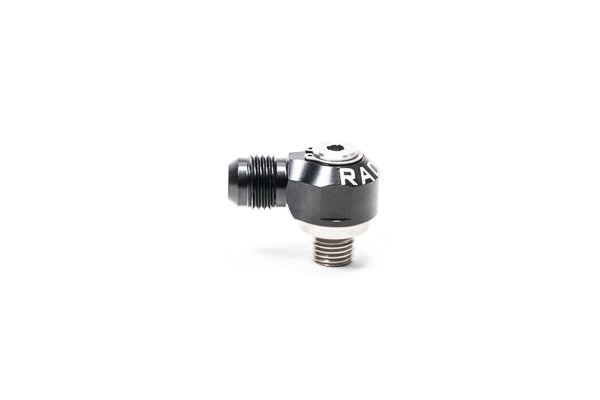 Radium 20-1000-0406 Low Profile Swivel Banjo Fitting, 4AN ORB to 6AN Male