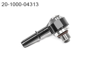 Radium 20-1000-04313 Low Profile Swivel Banjo Fitting, 4AN ORB to 5/16
