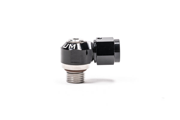 Radium 20-1000-0606F Low Profile Swivel Banjo Fitting, 6AN ORB to 6AN Female