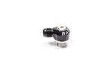 Radium 20-1000-0606 Low Profile Swivel Banjo Fitting, 6AN ORB to 6AN Male