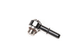 Radium 20-1000-0610S Low Profile Swivel Banjo Fitting, 6AN ORB to 10mm SAE Quick Connect Male