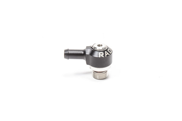Radium 20-1000-0685 Low Profile Swivel Banjo Fitting, 6AN ORB to 8.5mm Barb