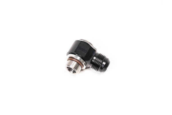 Radium 20-1000-0810 Low Profile Swivel Banjo Fitting, 8AN ORB to 10AN Male