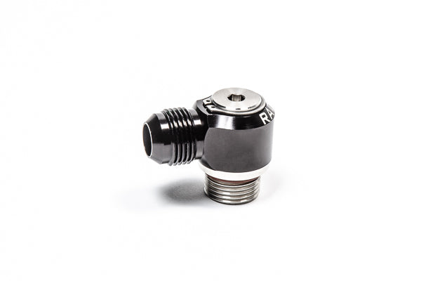 Radium 20-1000-1010 Low Profile Swivel Banjo Fitting, 10AN ORB to 10AN Male