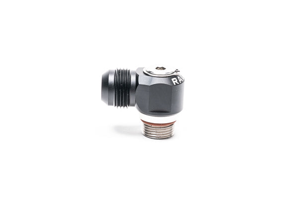 Radium 20-1000-1012 Low Profile Swivel Banjo Fitting, 10AN ORB to 12AN Male