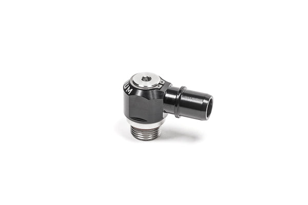 Radium 20-1000-10750 Low Profile Swivel Banjo Fitting, 10AN ORB to 3/4" SAE Quick Connect Male