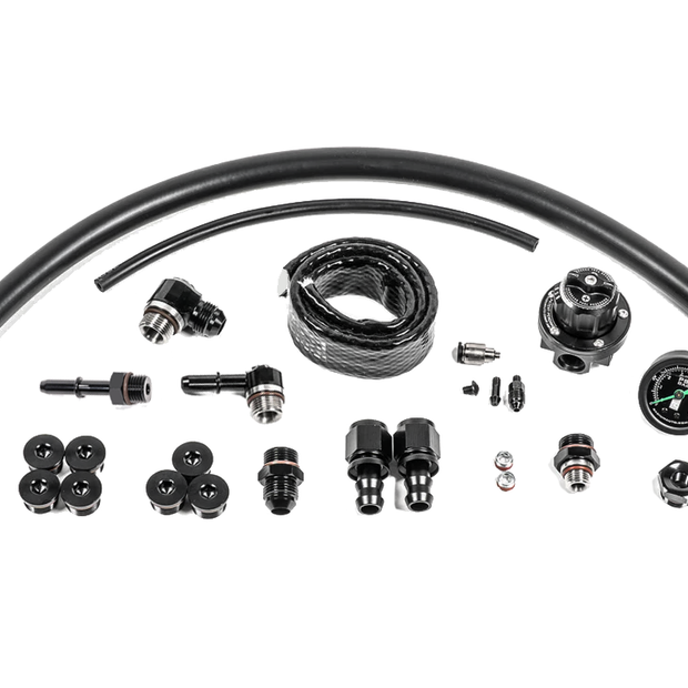 Radium Fuel Rail Plumbing Kit, GM Vortec 8100 L18 Big Block (2001-2003)