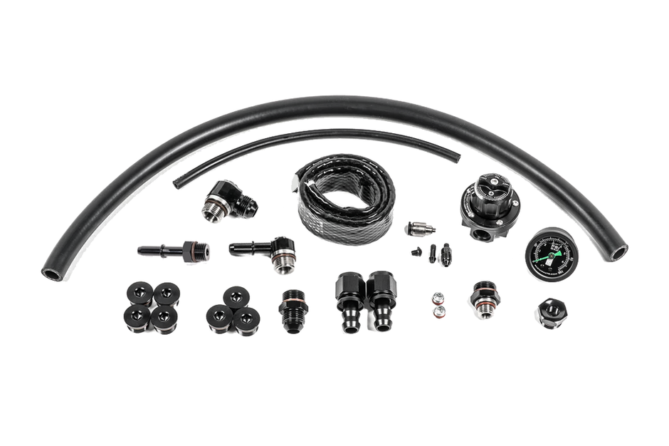 Radium Fuel Rail Plumbing Kit, GM Vortec 8100 L18 Big Block (2004-2010)