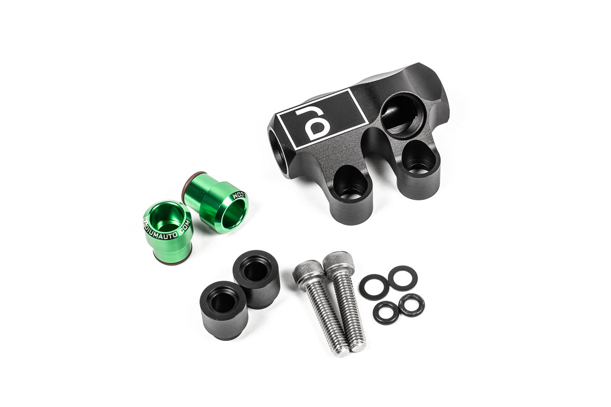 Radium Top Feed Conversion Fuel Rail, Mazda 13B Primary
