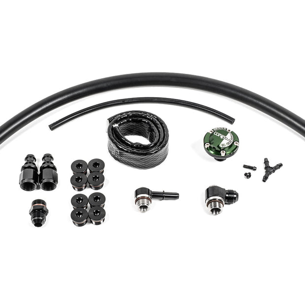 Radium Fuel Rail Plumbing Kit, GM Vortec 8100 L18 Big Block (2004-2010)