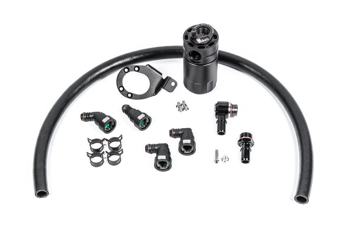 Radium PCV Fluid Lock Catch Can Kit, Ford Mustang GT (2018+)