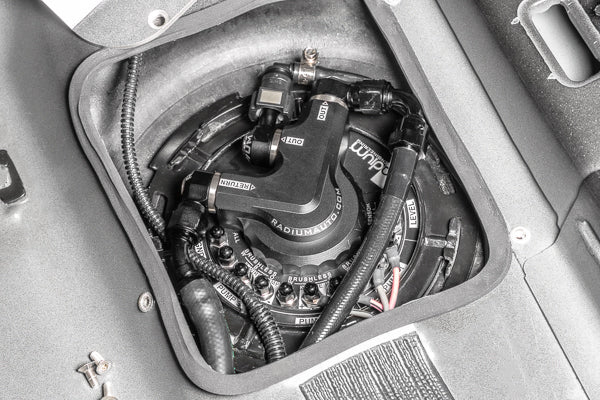 Radium Fuel Hanger Plumbing Kit with Microglass Filter, Cadillac CTS-V
