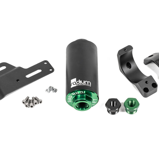Radium Fuel Filter Kit with Stainless Filter, Mitsubishi Lancer Evolution 1-6