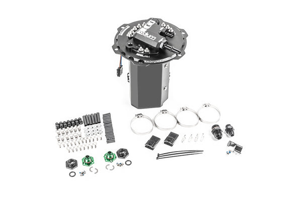 Radium Fuel Pump Hanger, Mitsubishi Lancer Evolution X - DW400 (Pumps Not Included)
