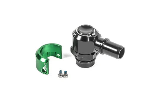 Radium 20-1748 V2 Quick Connect, 19mm Male to 16mm SAE Male 90° Fitting