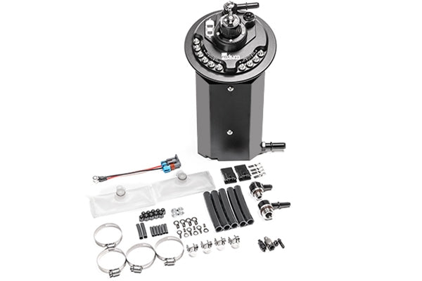 Radium Fuel Hanger Plumbing Kit with Microglass Filter, Ford Mustang (2018+)
