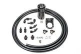 Radium Single Catch Can, 6An Kit, Fluid Lock