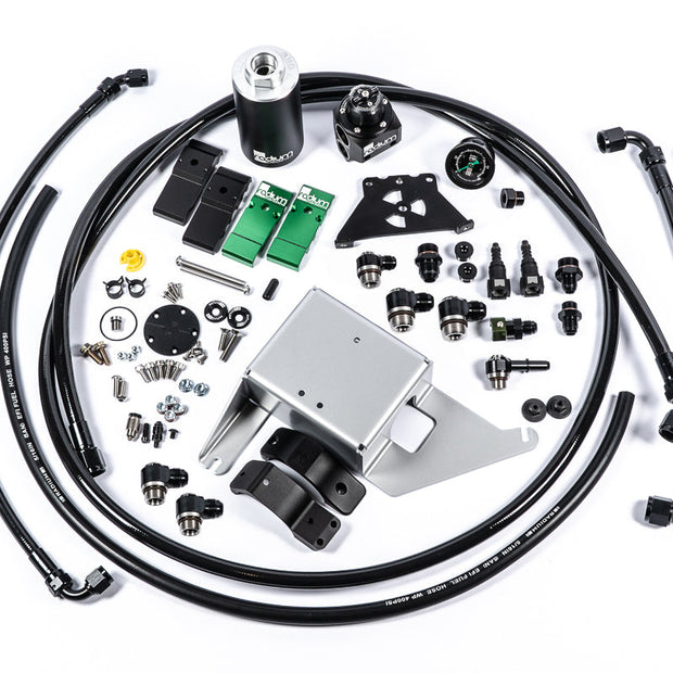 Radium Fuel Hanger Plumbing Kit with Stainless Filter, Ford Mustang (2015-2017)