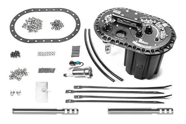 Radium FCST-X Fuel Cell Surge Tank, 3 Surge Pumps + 1 Lift Pump (Walbro F900)