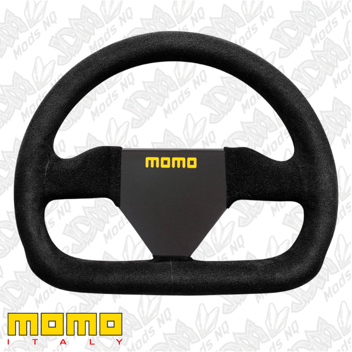 MOMO MOD.12 Black Suede Steering Wheels