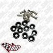JDM Aluminum Mudguard Washers M6 Bolts