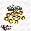 JDM Aluminum Mudguard Washers M6 Bolts