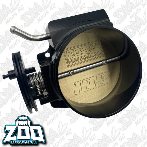 Zoo Performance 108mm LS Cable Billet Throttle Body