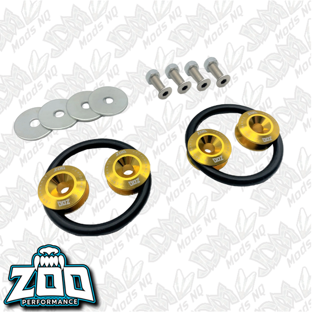 Zoo Performance Quick Release Fasteners