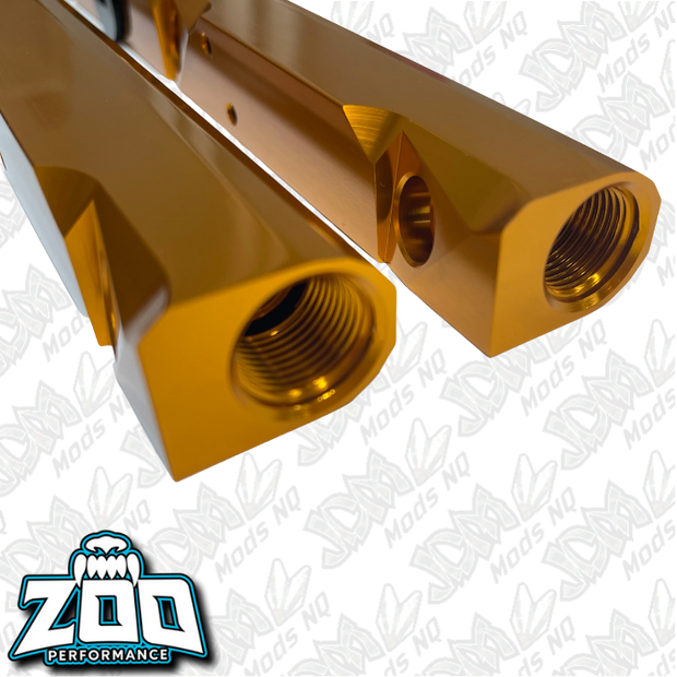 Zoo Performance LS2 Fuel Rails (Gold, Black, Silver)