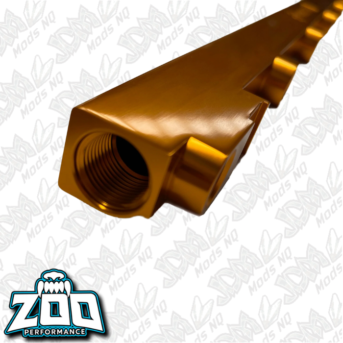 Zoo Performance Nissan RB25 Fuel Rail (Gold, Black, Silver)