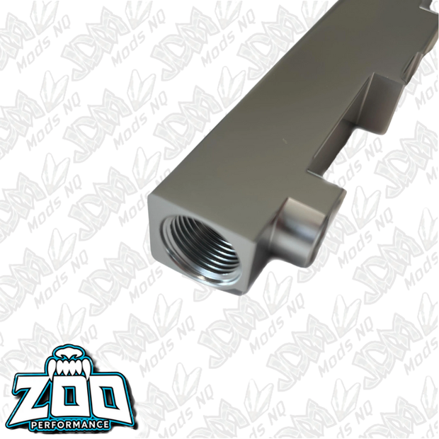 Zoo Performance Nissan SR20 Fuel Rail (Gold, Black, Silver)
