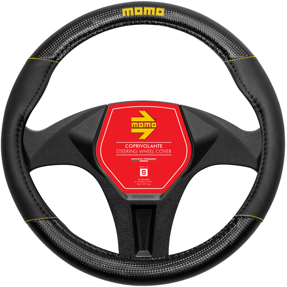 MOMO Carbon (Medium) Steering Wheel Covers