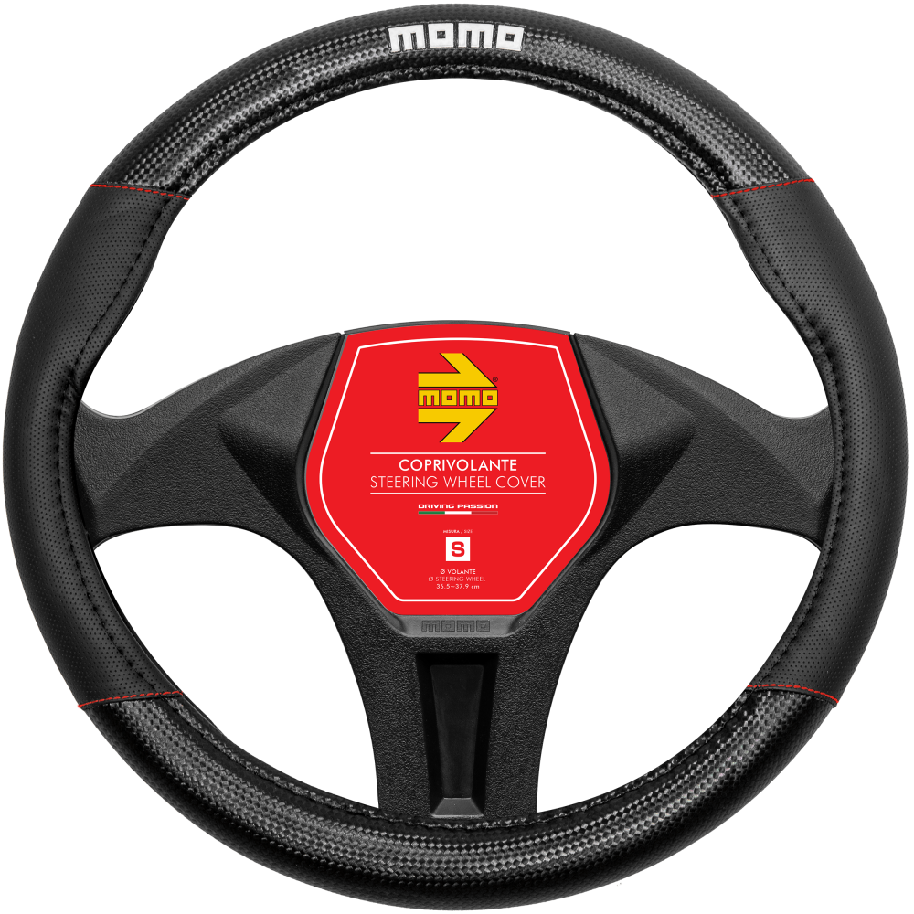 MOMO Carbon (Medium) Steering Wheel Covers
