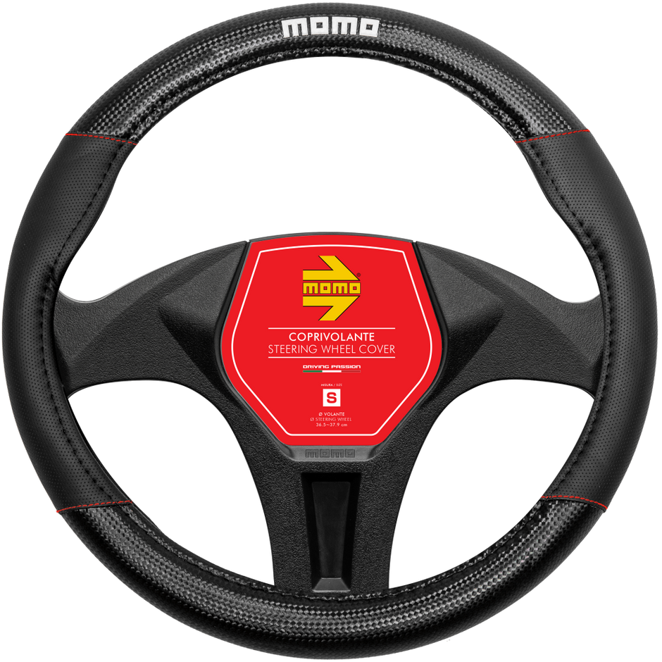 MOMO Carbon (Medium) Steering Wheel Covers