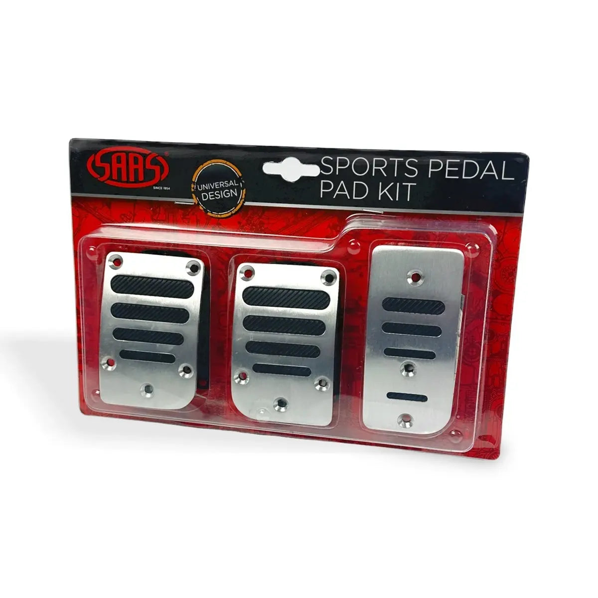SAAS Pedal Pad Kit - Aluminium Black Manual 23121BM - view 2