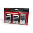 SAAS Pedal Pad Kit - Aluminium Black Manual 23121BM - view 2