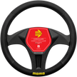 MOMO EASY BLACK/BLACK STEERING WHEEL COVERS