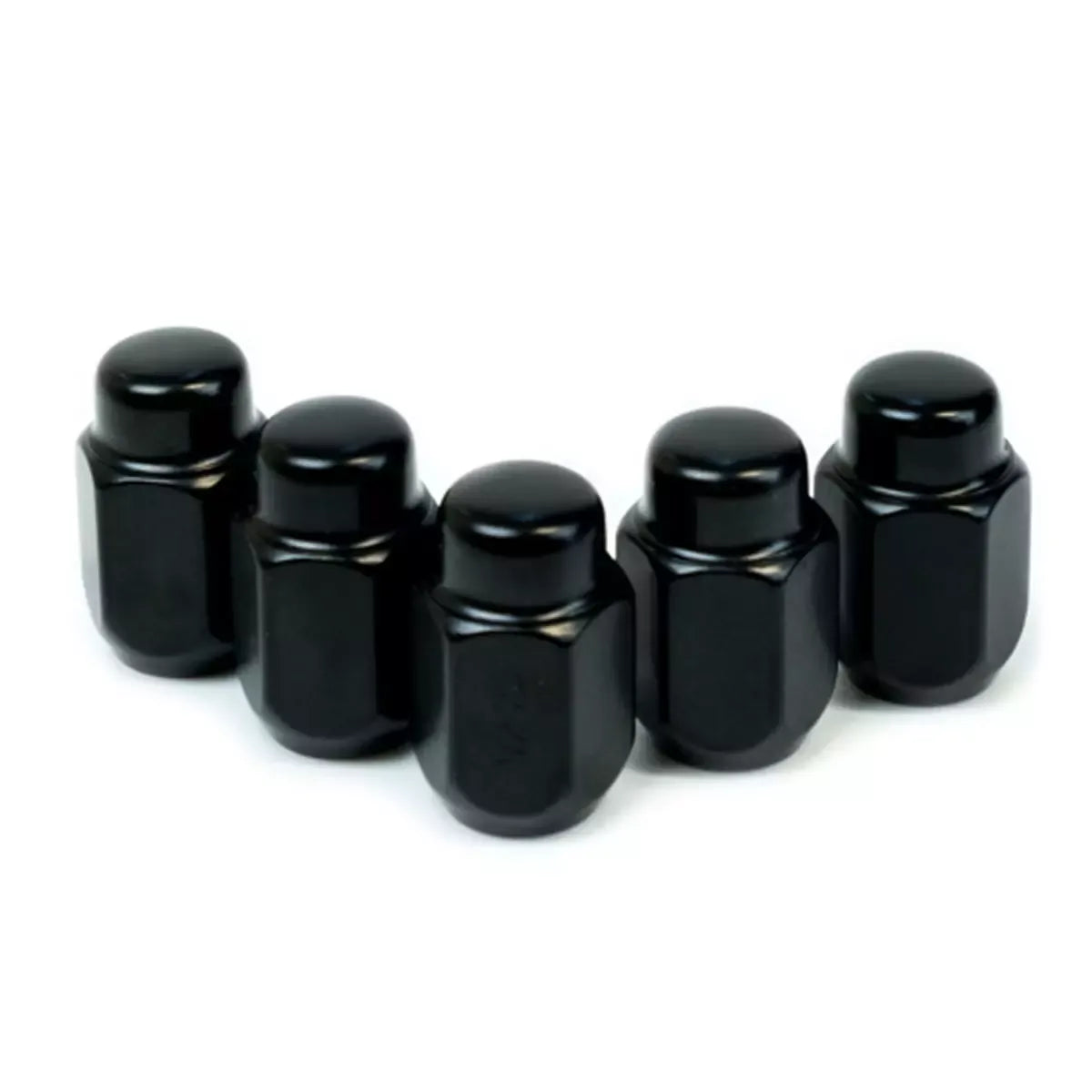 SAAS Wheel Nuts Acorn Taper 7/16 UNF Black 35mm 5Pk 235205BC - view 3