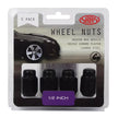 SAAS Wheel Nuts Acorn Taper 1/2 UNF Black 35mm 5Pk 235215BC - view 1