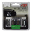 SAAS Wheel Nuts Acorn Taper M12x1.50 Chrome 35mm 5Pk 235265 - view 1