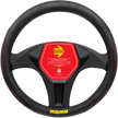 MOMO Street Black/Red Steering Wheel Covers