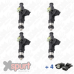 Xspurt Injectors 525cc Set of 4 (EVO 1-9)
