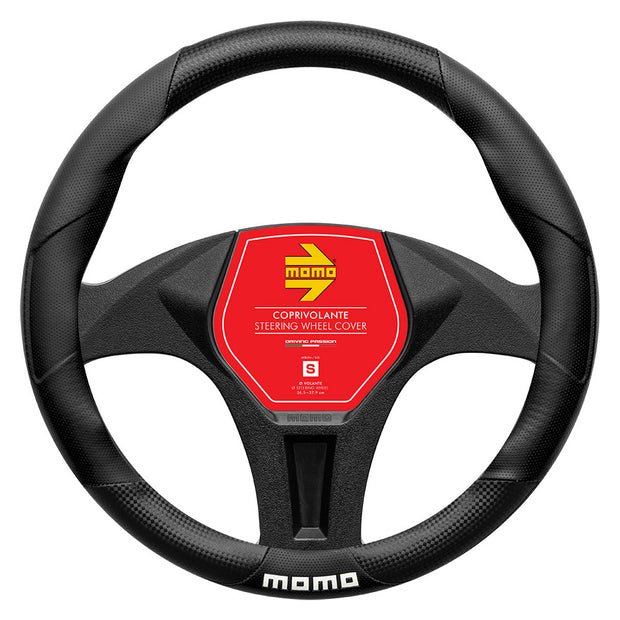MOMO Tuning Black/Carbon Steering Wheel Covers