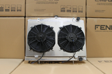 Full Alloy Radiator & Fan Shroud Combo for Nissan Skyline R33/R34 93-02