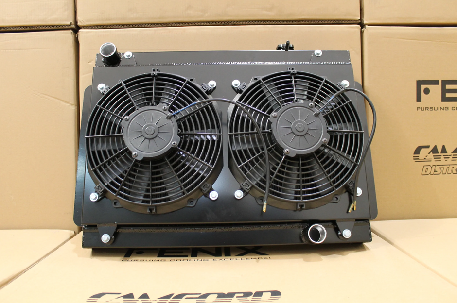 Holden Kingswood HG-HZ /Torana 253 - 308 LH-UC Full Alloy Performance Radiator & Fan Shroud Kit