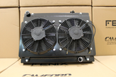 Holden Kingswood HG-HZ /Torana 253 - 308 LH-UC Full Alloy Performance Radiator & Fan Shroud Kit