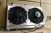 Nissan S13 Silvia / 180SX SR20DET Full Alloy Performance Radiator & Fan Shroud Kit GEN II