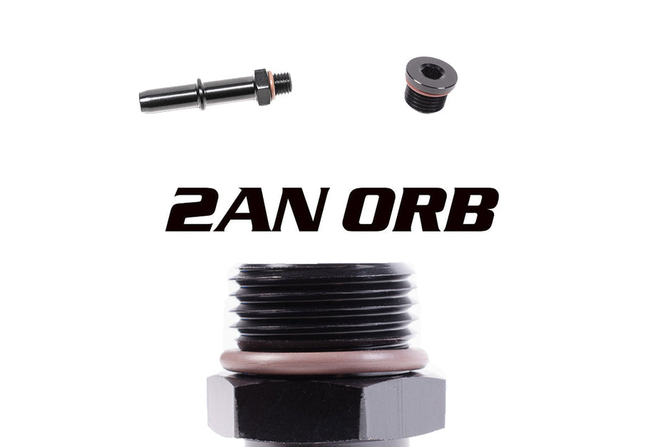 Radium 2AN ORB to 8mm SAE Male Fitting