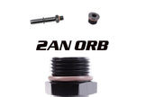 Radium 2AN ORB to 8mm SAE Male Fitting